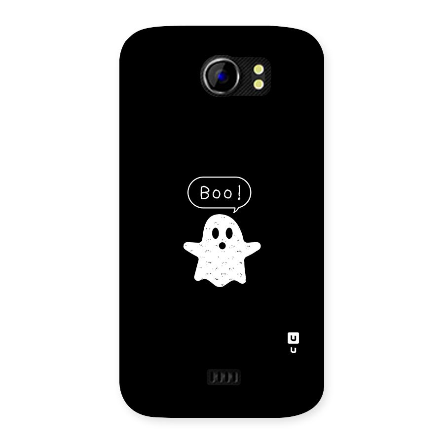 Boo Cute Ghost Back Case for Micromax Canvas 2 A110