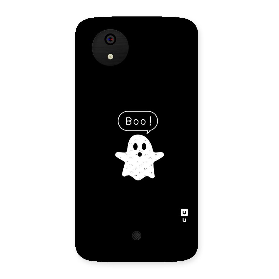 Boo Cute Ghost Back Case for Micromax Canvas A1