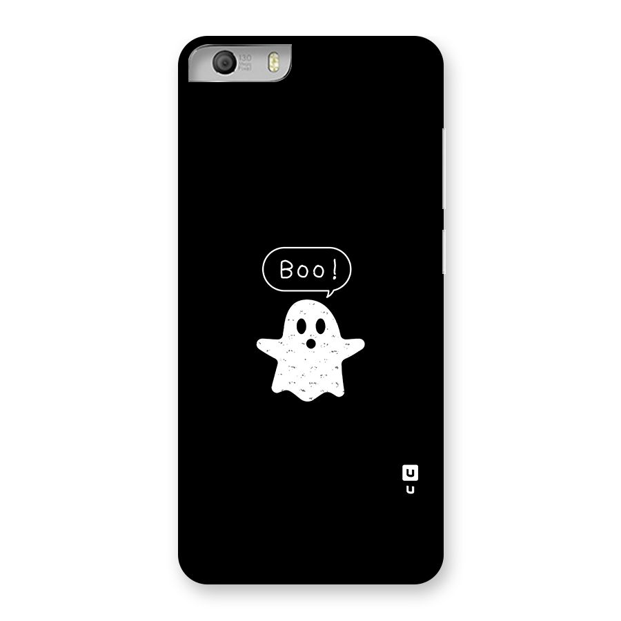 Boo Cute Ghost Back Case for Micromax Canvas Knight 2