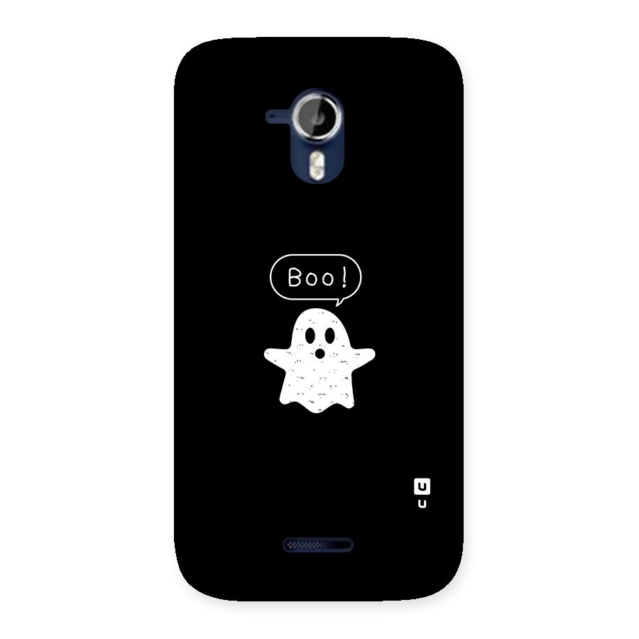 Boo Cute Ghost Back Case for Micromax Canvas Magnus A117