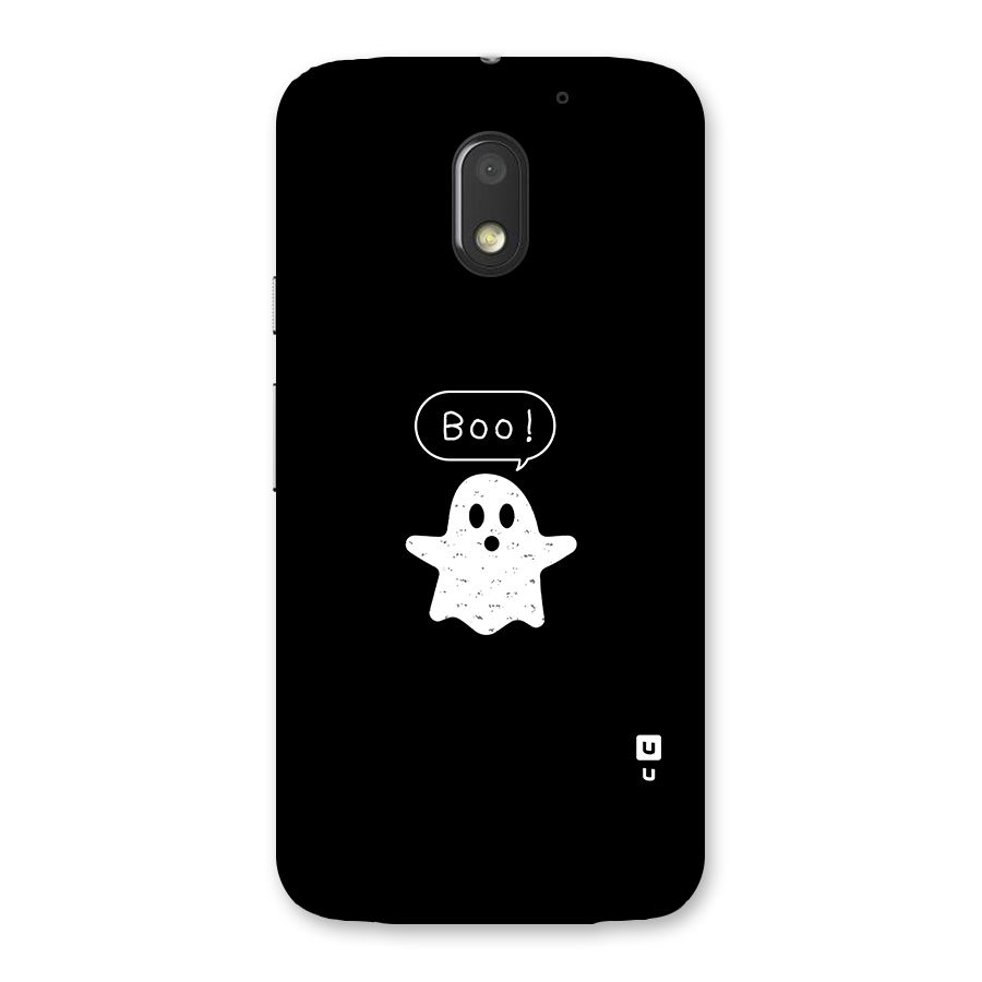 Boo Cute Ghost Back Case for Moto E3 Power