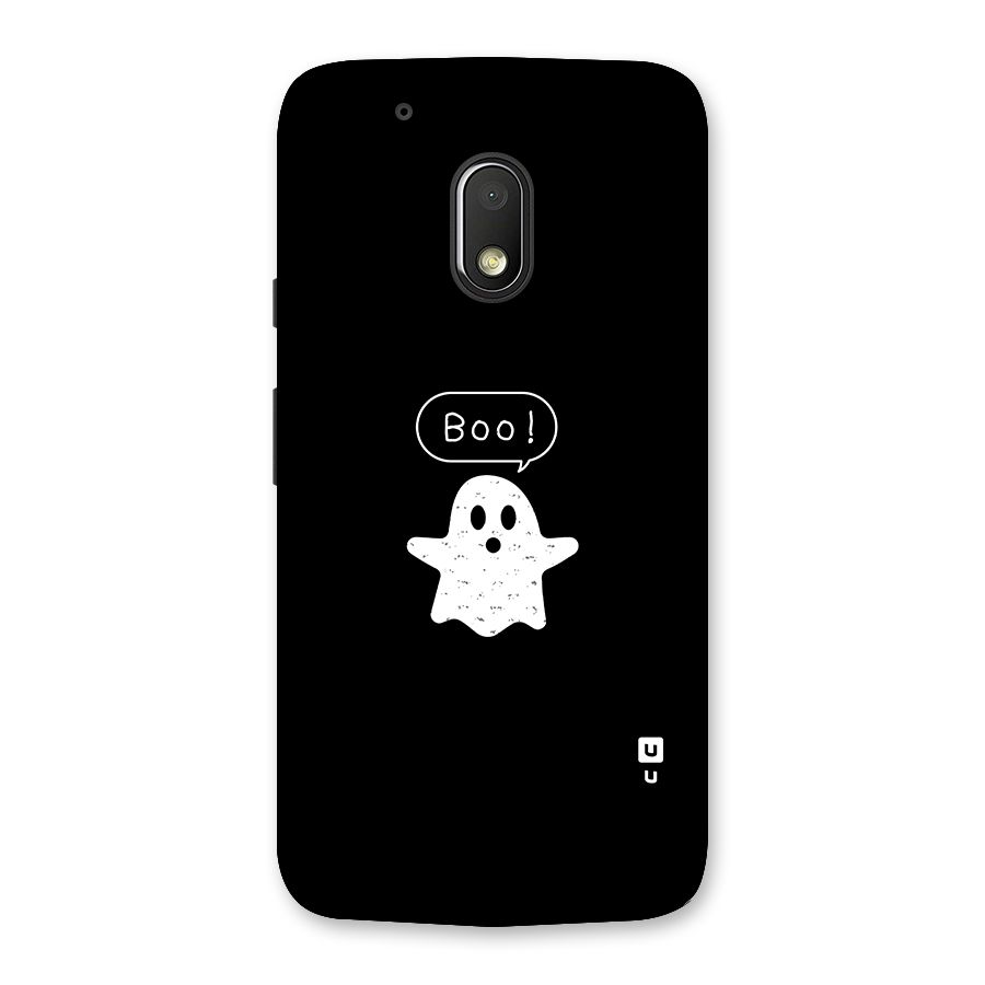 Boo Cute Ghost Back Case for Moto G4 Play