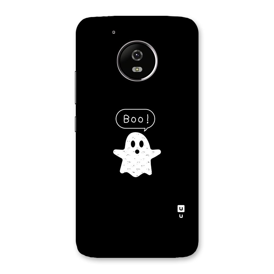 Boo Cute Ghost Back Case for Moto G5