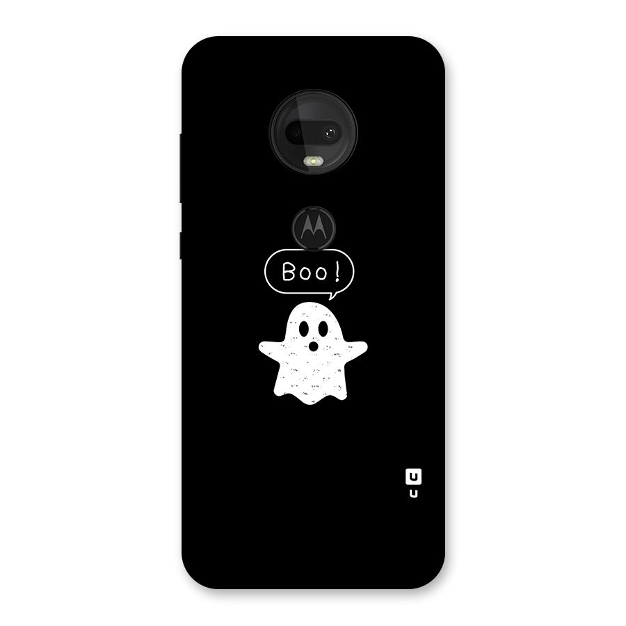 Boo Cute Ghost Back Case for Moto G7
