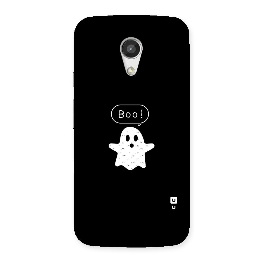 Boo Cute Ghost Back Case for Moto G 2nd Gen