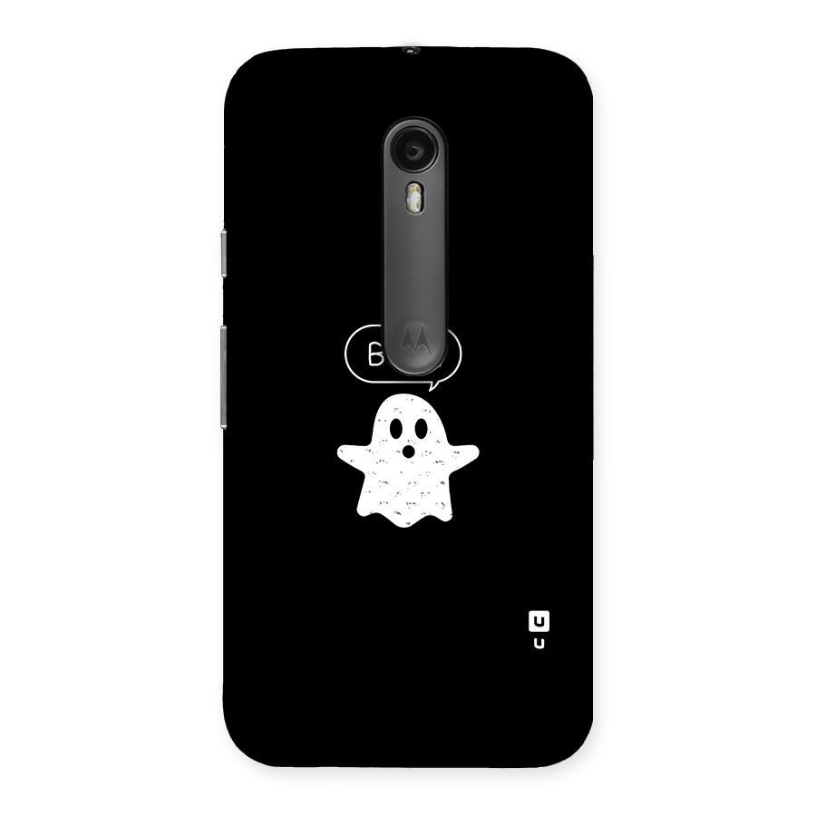 Boo Cute Ghost Back Case for Moto G Turbo