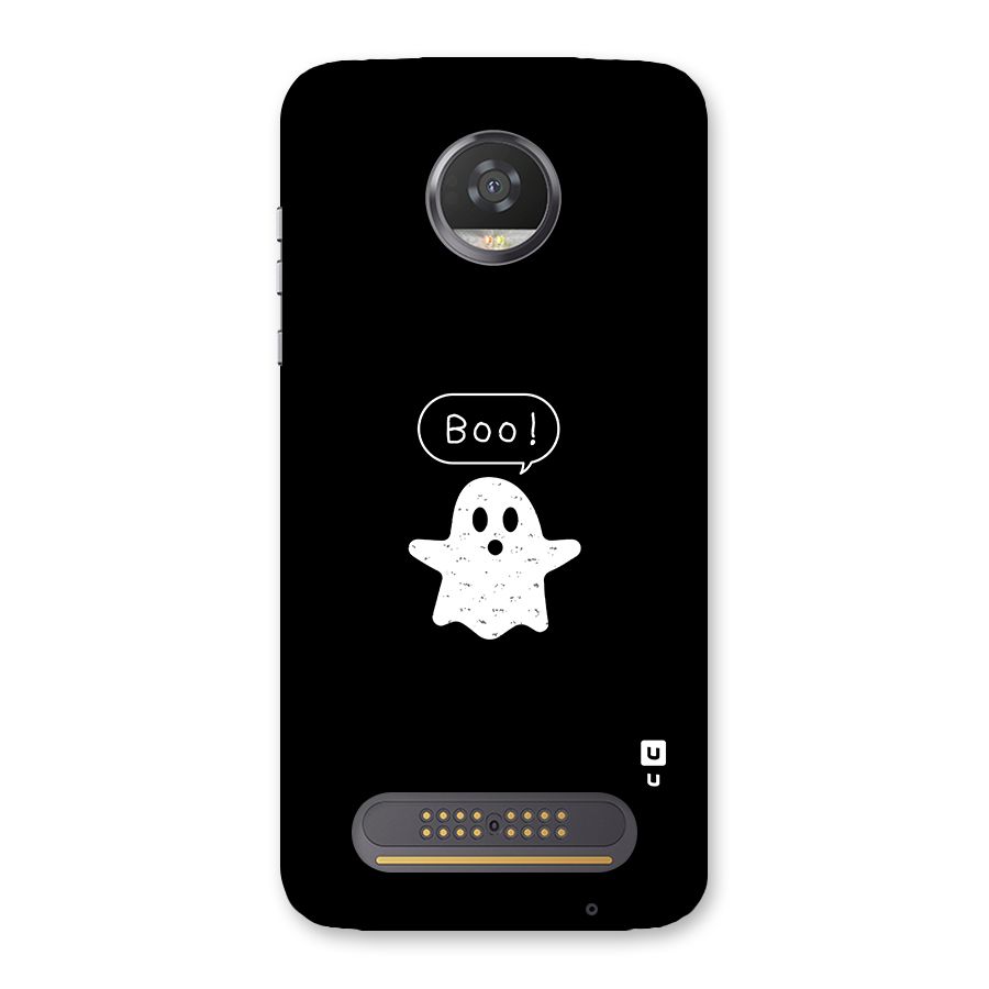 Boo Cute Ghost Back Case for Moto Z2 Play