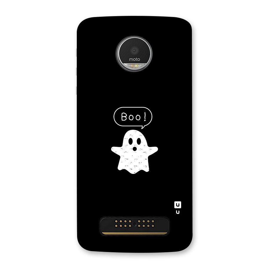 Boo Cute Ghost Back Case for Moto Z Play
