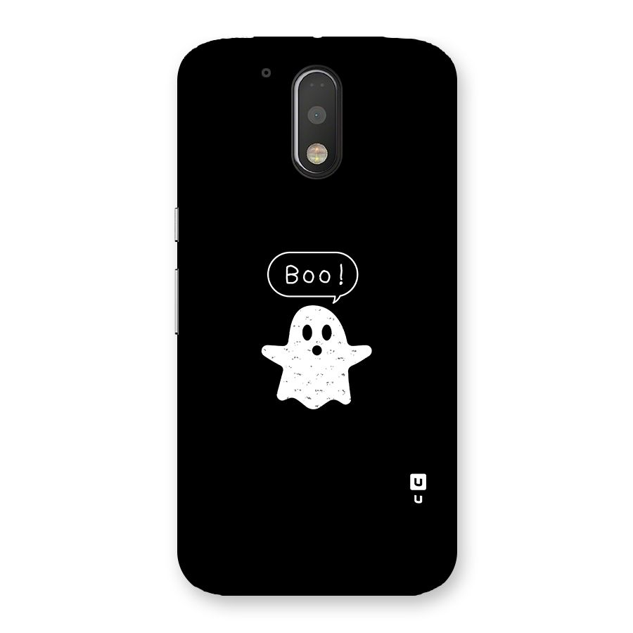 Boo Cute Ghost Back Case for Motorola Moto G4