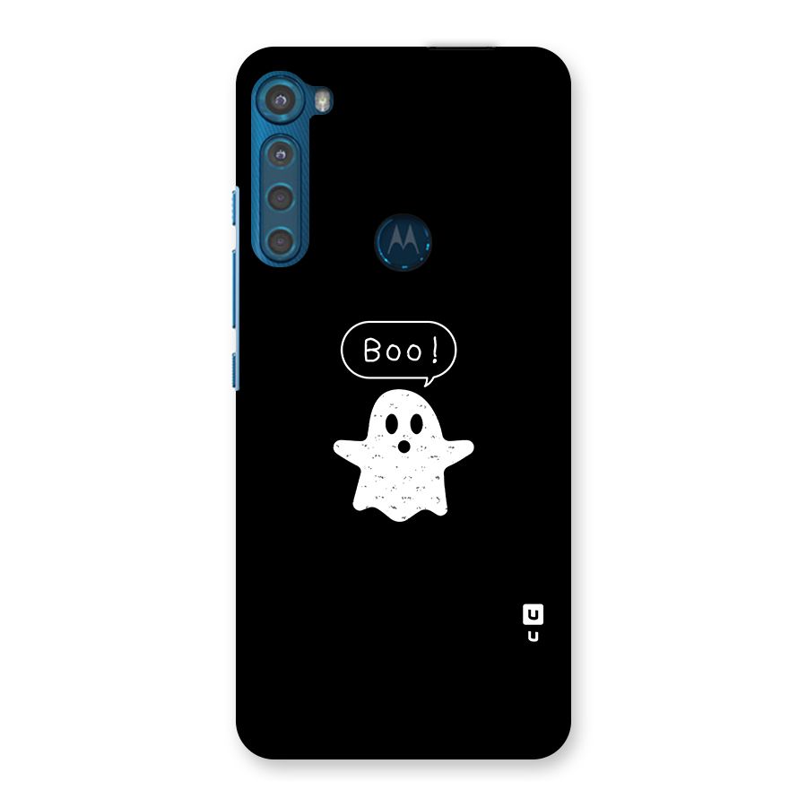 Boo Cute Ghost Back Case for Motorola One Fusion Plus