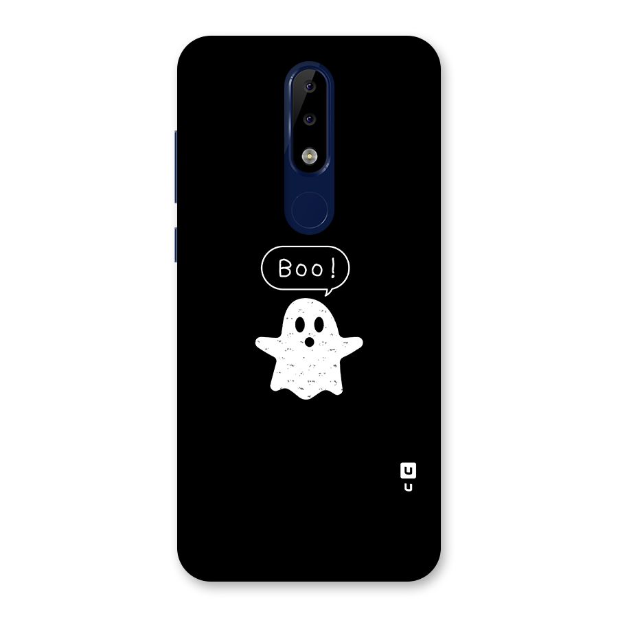 Boo Cute Ghost Back Case for Nokia 5.1 Plus