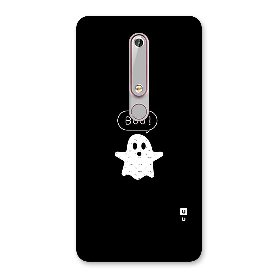 Boo Cute Ghost Back Case for Nokia 6.1