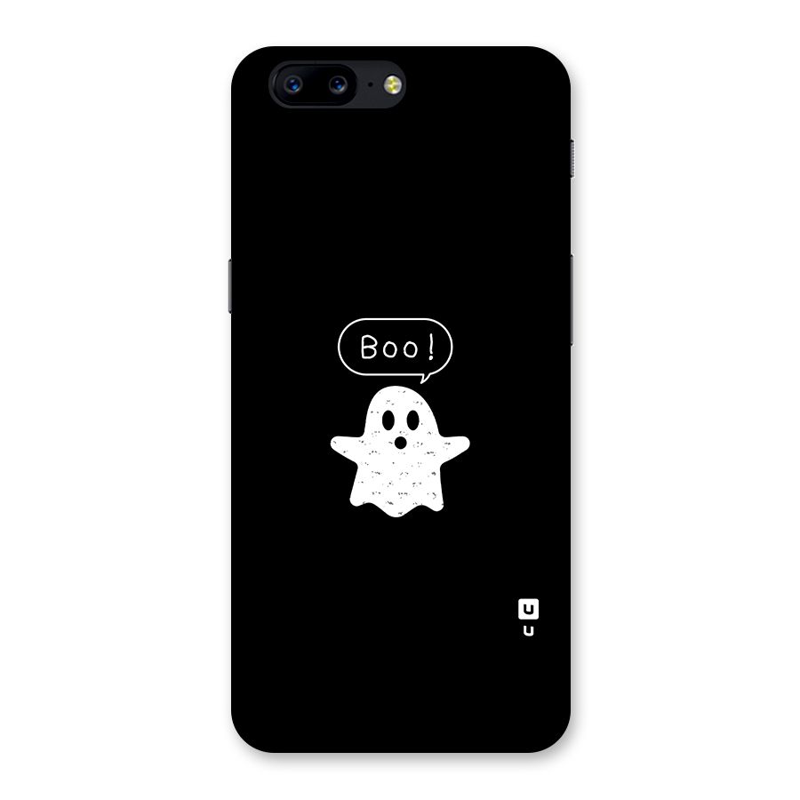 Boo Cute Ghost Back Case for OnePlus 5