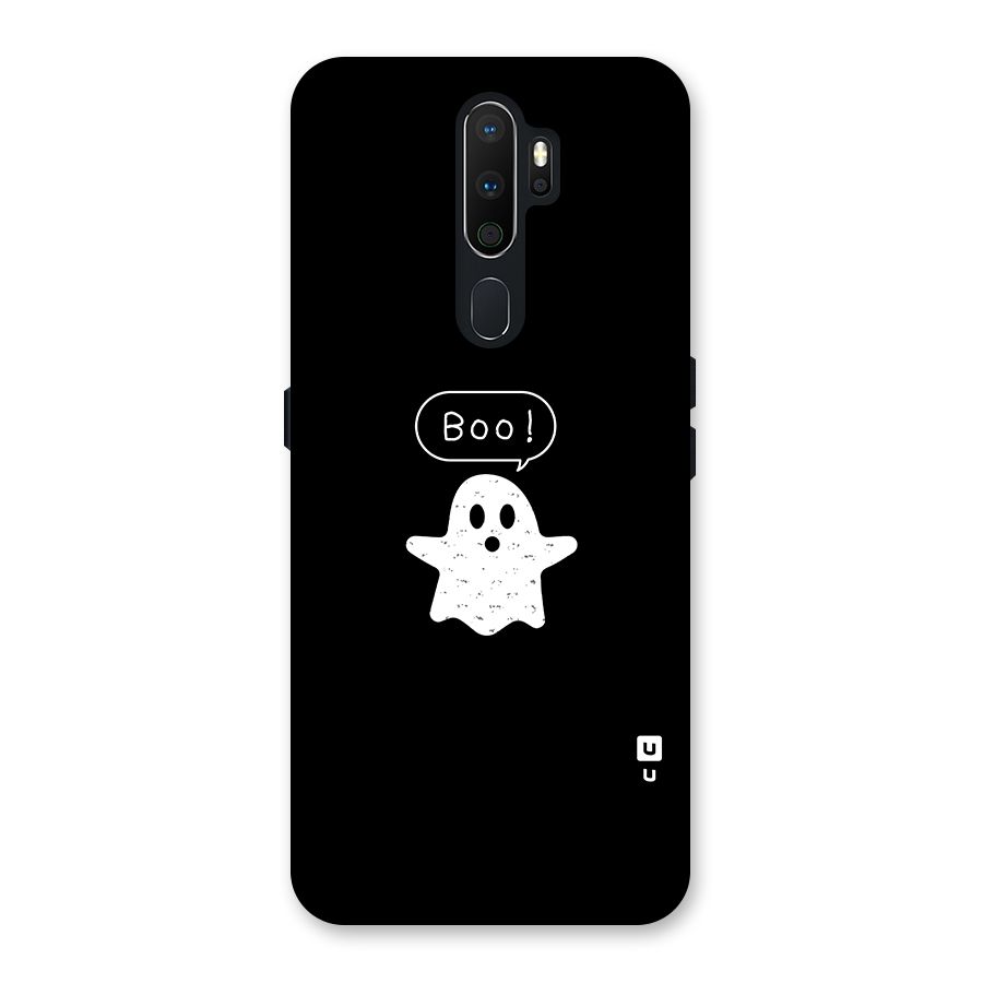 Boo Cute Ghost Back Case for Oppo A5 (2020)