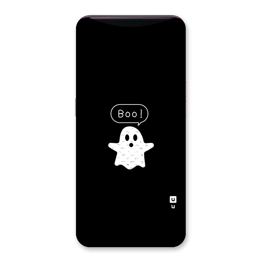Boo Cute Ghost Back Case for Oppo Find X