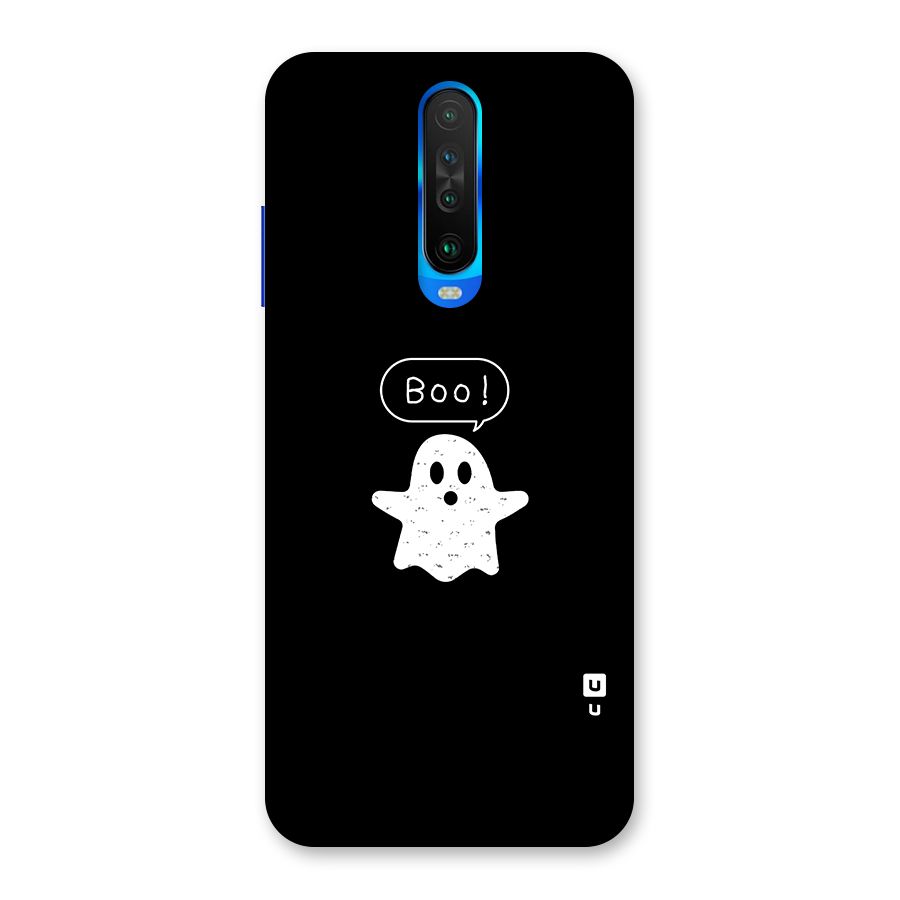 Boo Cute Ghost Back Case for Poco X2