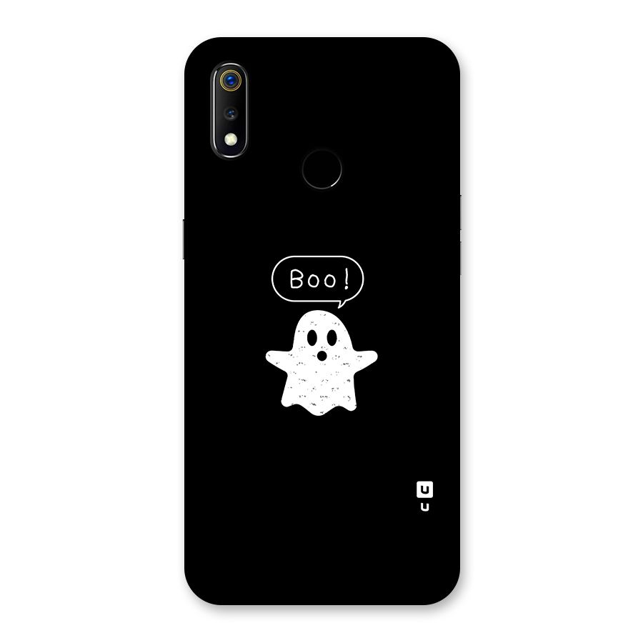 Boo Cute Ghost Back Case for Realme 3