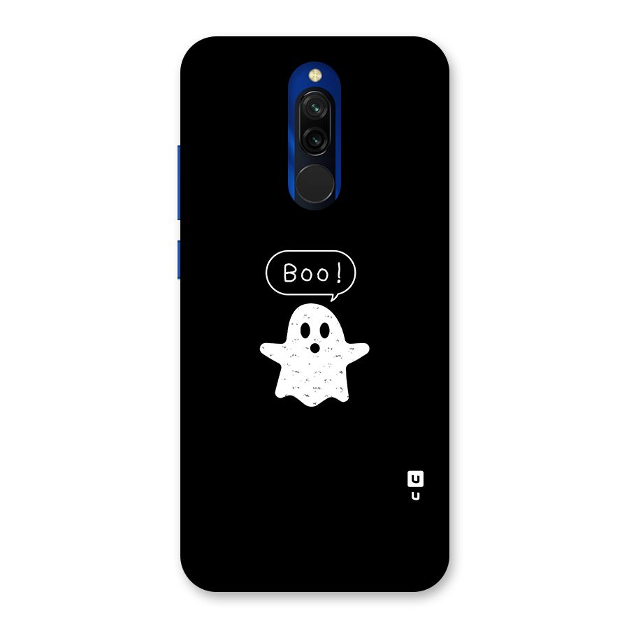 Boo Cute Ghost Back Case for Redmi 8
