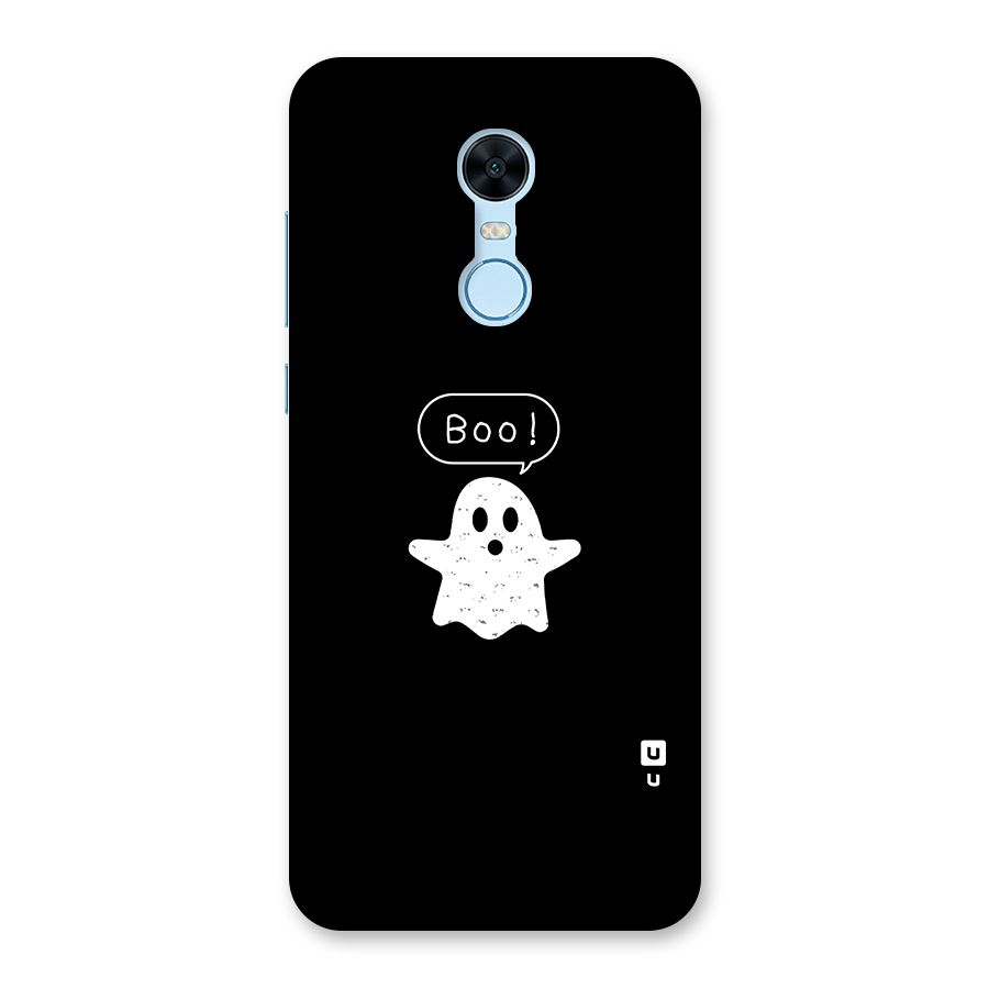 Boo Cute Ghost Back Case for Redmi Note 5