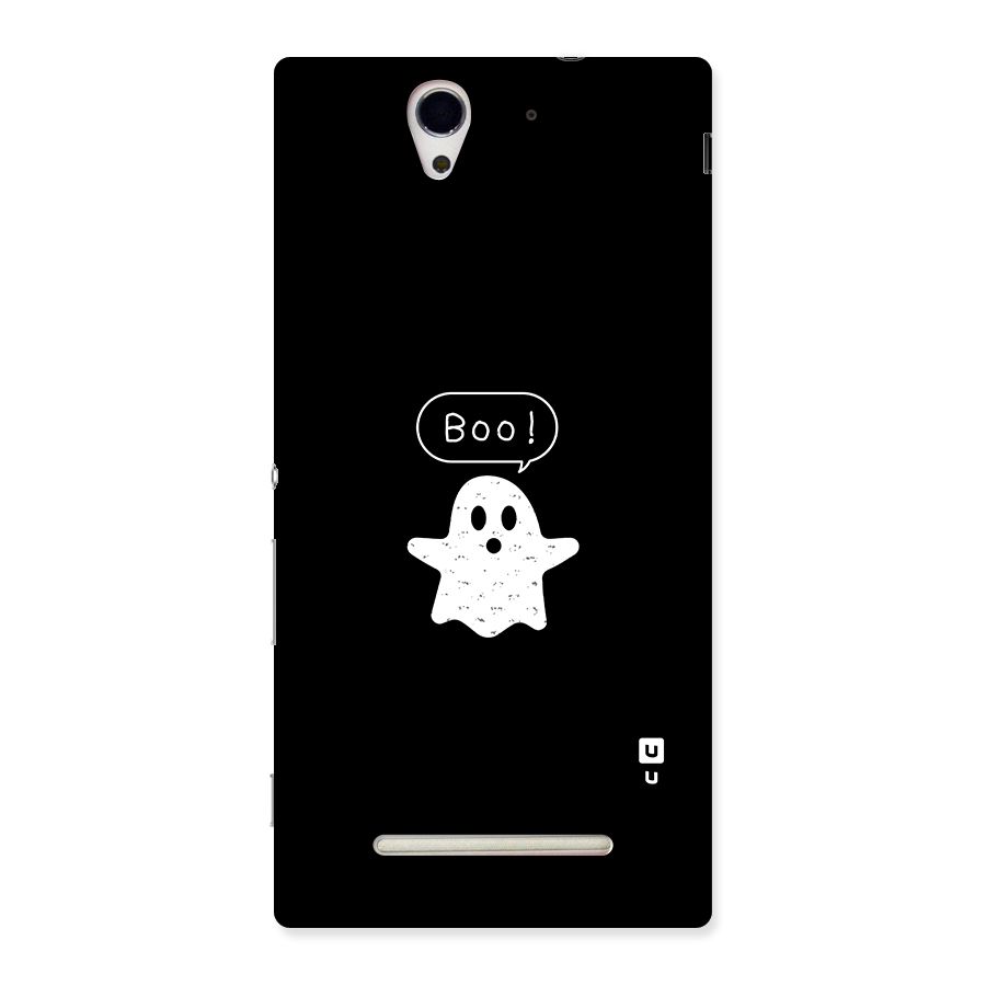 Boo Cute Ghost Back Case for Sony Xperia C3