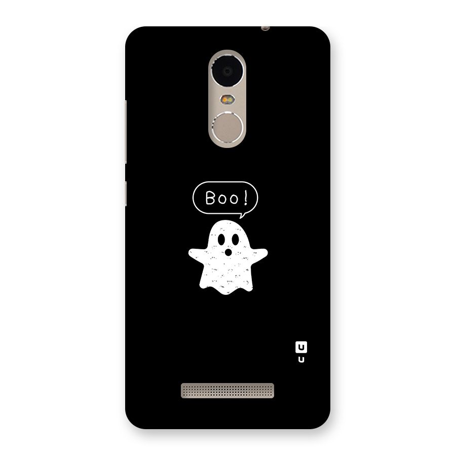 Boo Cute Ghost Back Case for Xiaomi Redmi Note 3