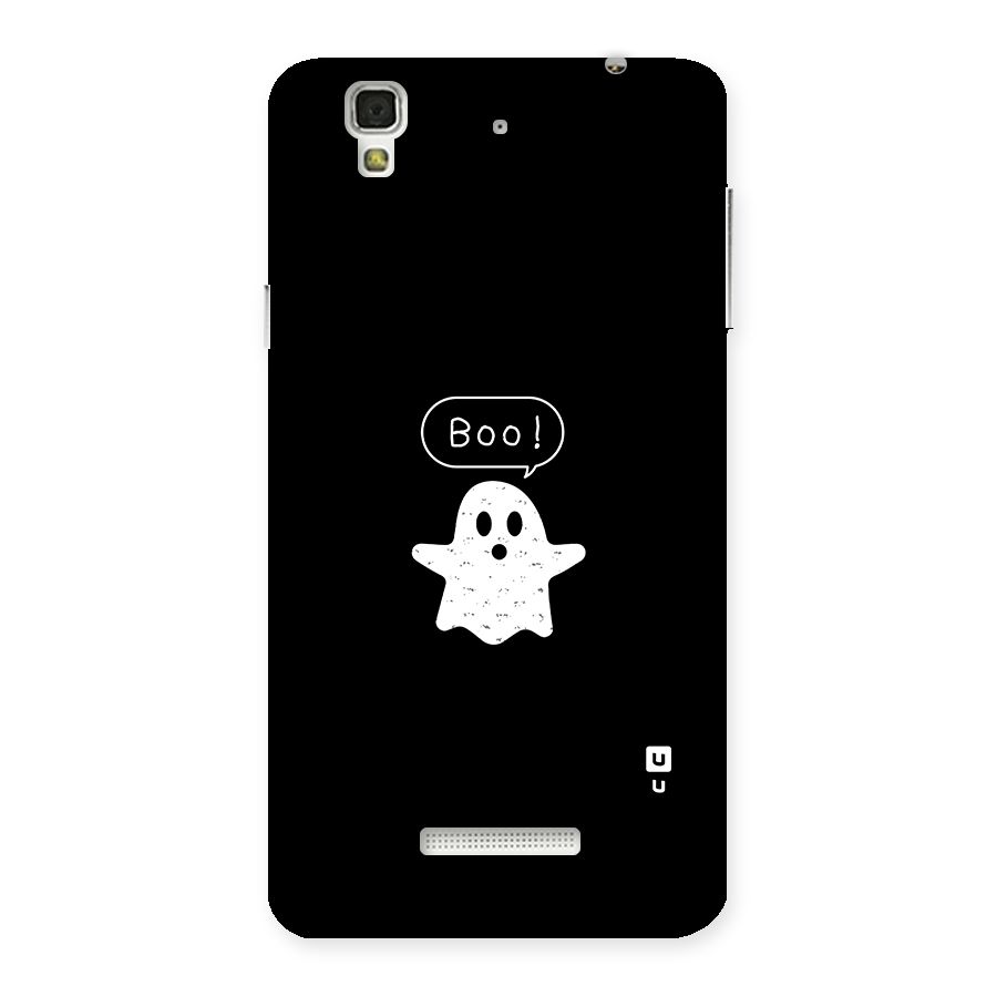 Boo Cute Ghost Back Case for YU Yureka Plus