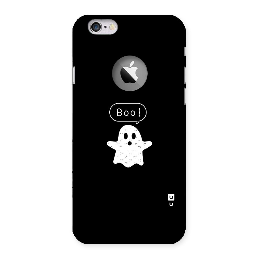 Boo Cute Ghost Back Case for iPhone 6 Logo Cut