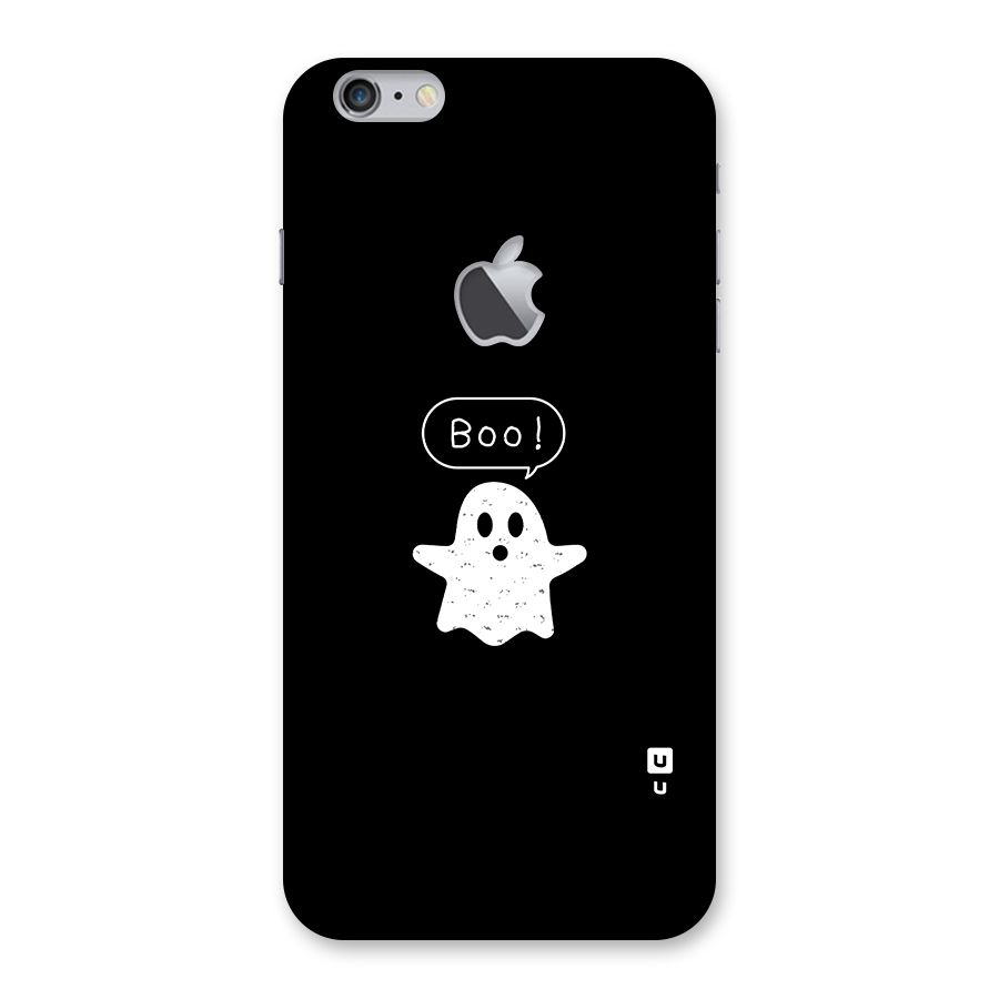 Boo Cute Ghost Back Case for iPhone 6 Plus 6S Plus Logo Cut
