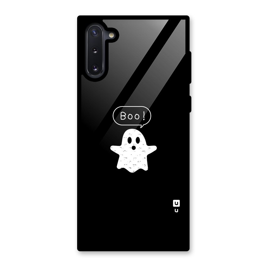 Boo Cute Ghost Glass Back Case for Galaxy Note 10