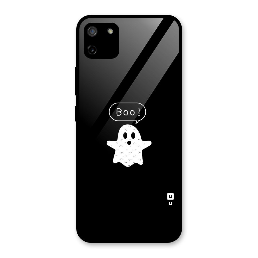 Boo Cute Ghost Glass Back Case for Realme C11