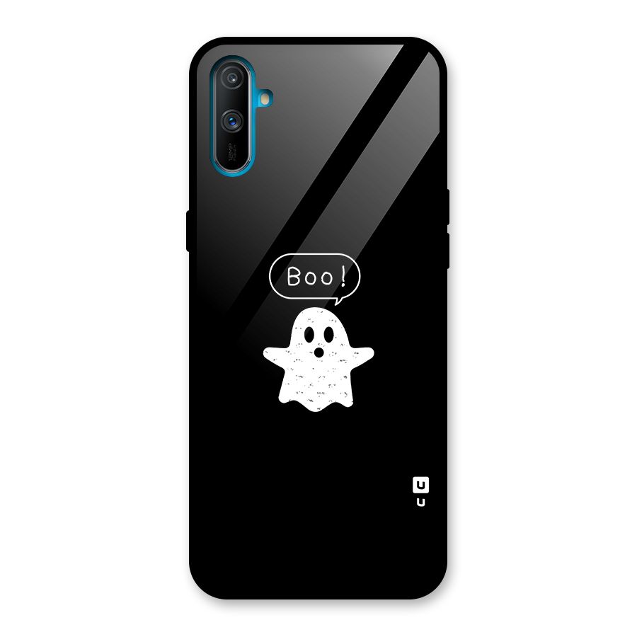 Boo Cute Ghost Glass Back Case for Realme C3
