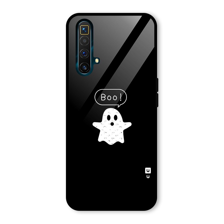 Boo Cute Ghost Glass Back Case for Realme X3