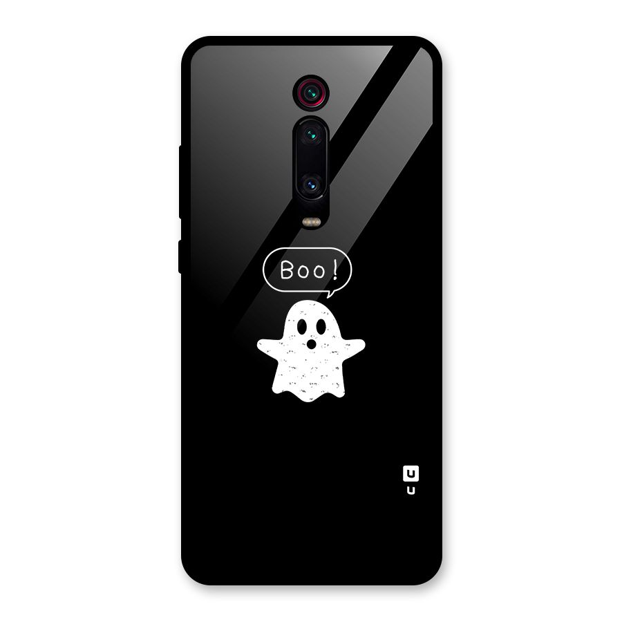 Boo Cute Ghost Glass Back Case for Redmi K20