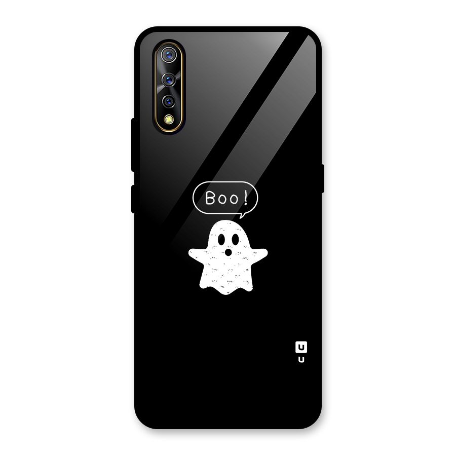 Boo Cute Ghost Glass Back Case for Vivo S1