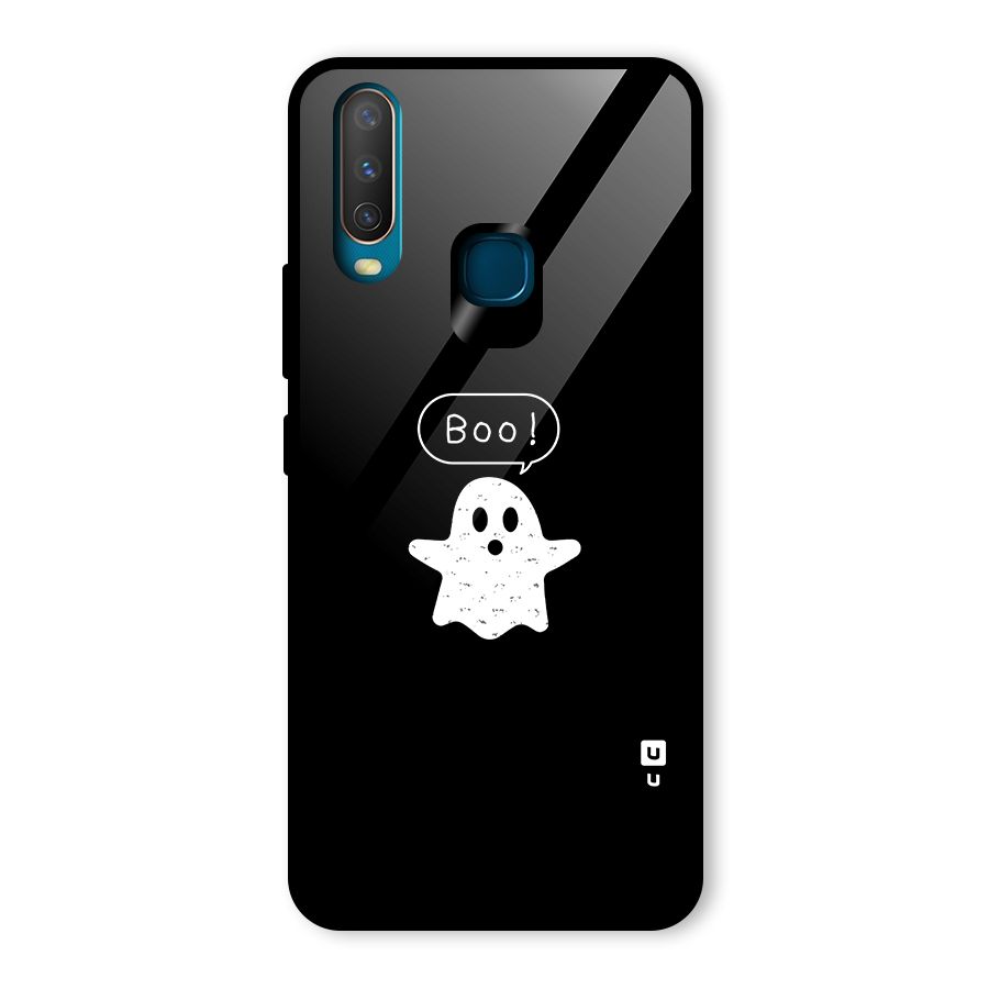 Boo Cute Ghost Glass Back Case for Vivo Y15
