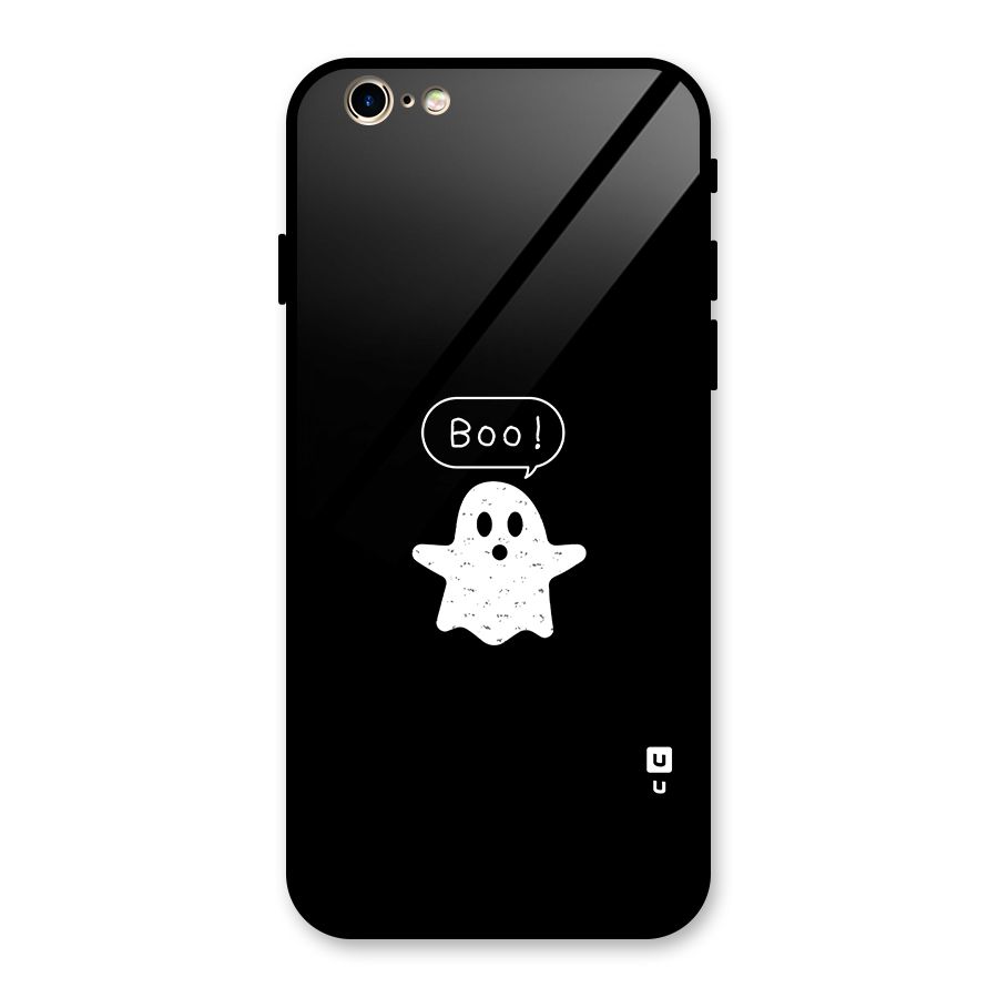 Boo Cute Ghost Glass Back Case for iPhone 6 6S