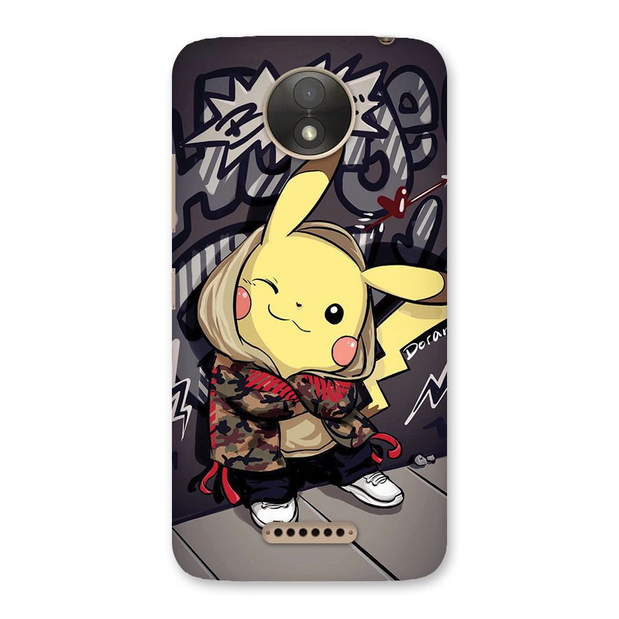 Boom Fun Back Case for Moto C Plus