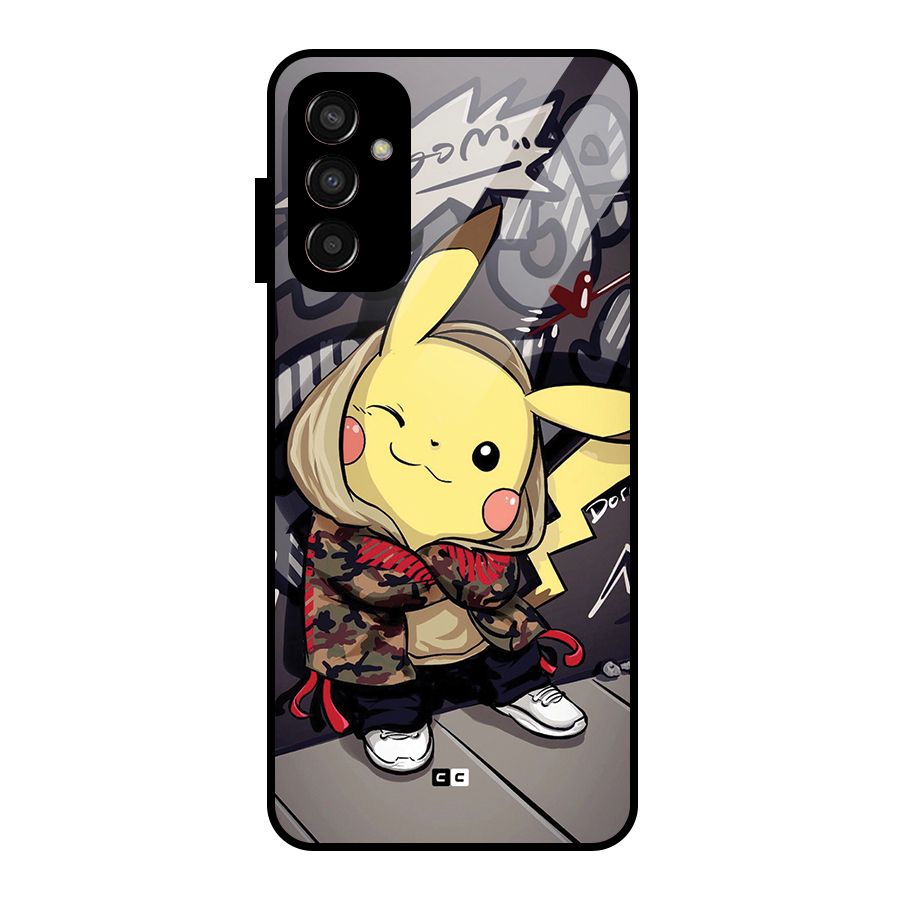 Boom Fun Glass Back Case for Galaxy F13