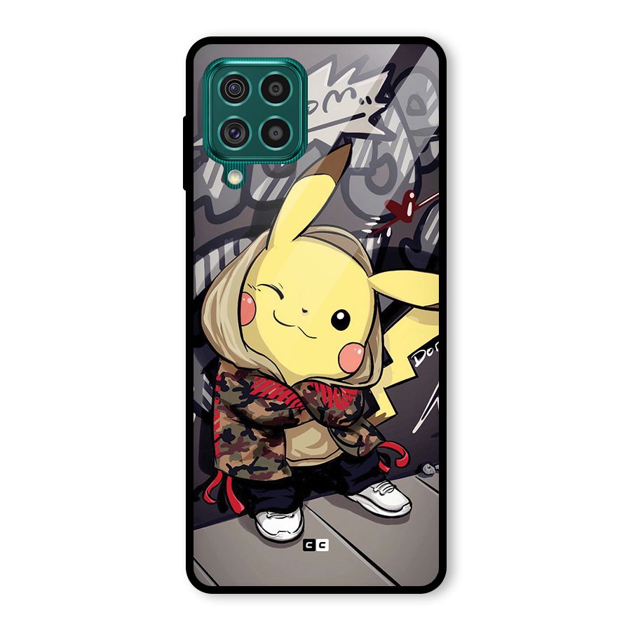 Boom Fun Glass Back Case for Galaxy F62