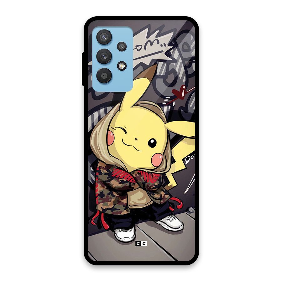 Boom Fun Glass Back Case for Galaxy M32 5G