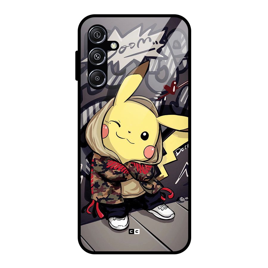 Boom Fun Glass Back Case for Galaxy M34 5G