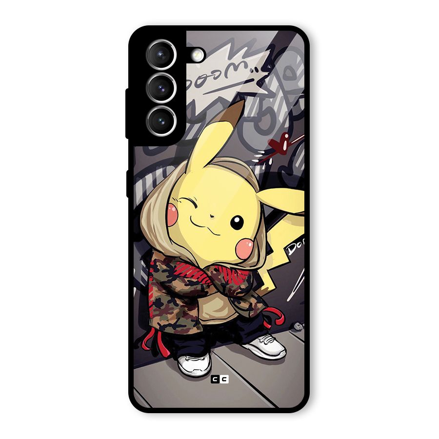 Boom Fun Glass Back Case for Galaxy S21 5G
