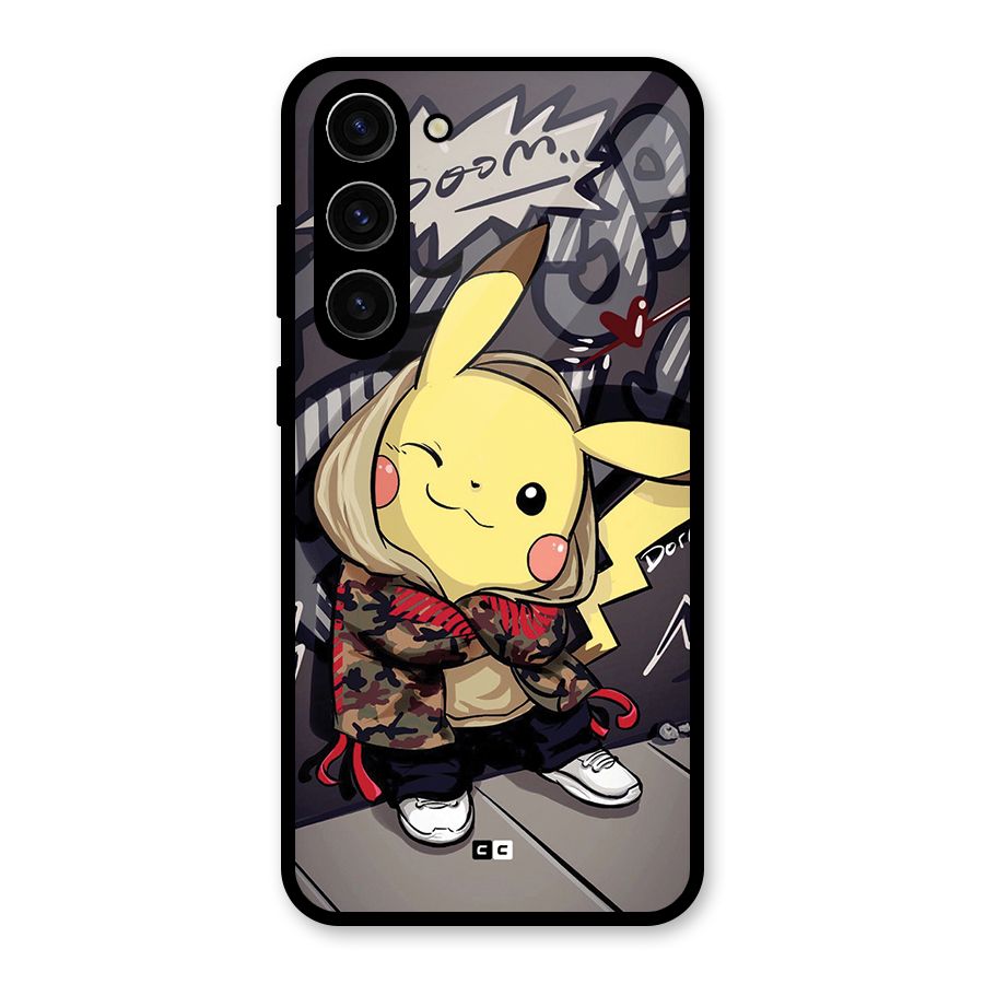 Boom Fun Glass Back Case for Galaxy S23 Plus