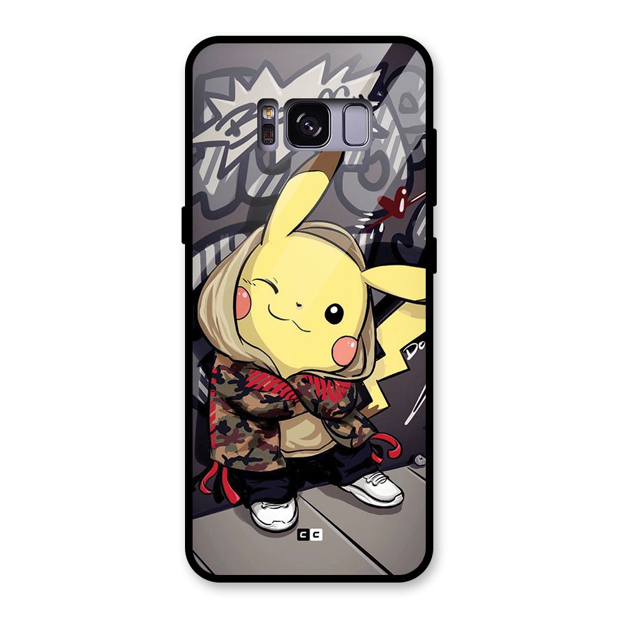 Boom Fun Glass Back Case for Galaxy S8