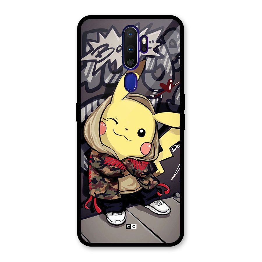 Boom Fun Glass Back Case for Oppo A9 (2020)
