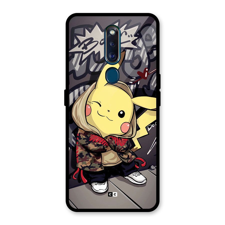 Boom Fun Glass Back Case for Oppo F11 Pro