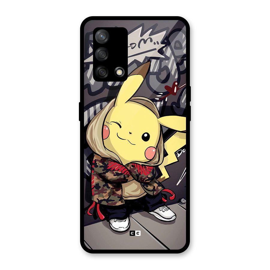 Boom Fun Glass Back Case for Oppo F19