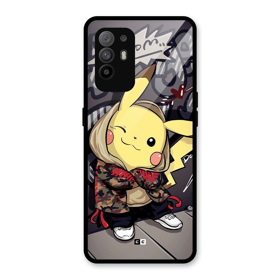 Boom Fun Glass Back Case for Oppo F19 Pro Plus 5G