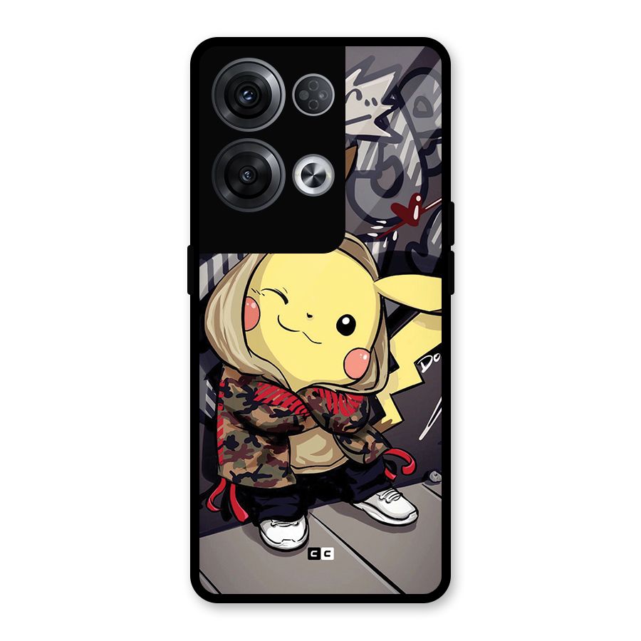 Boom Fun Glass Back Case for Oppo Reno8 Pro 5G