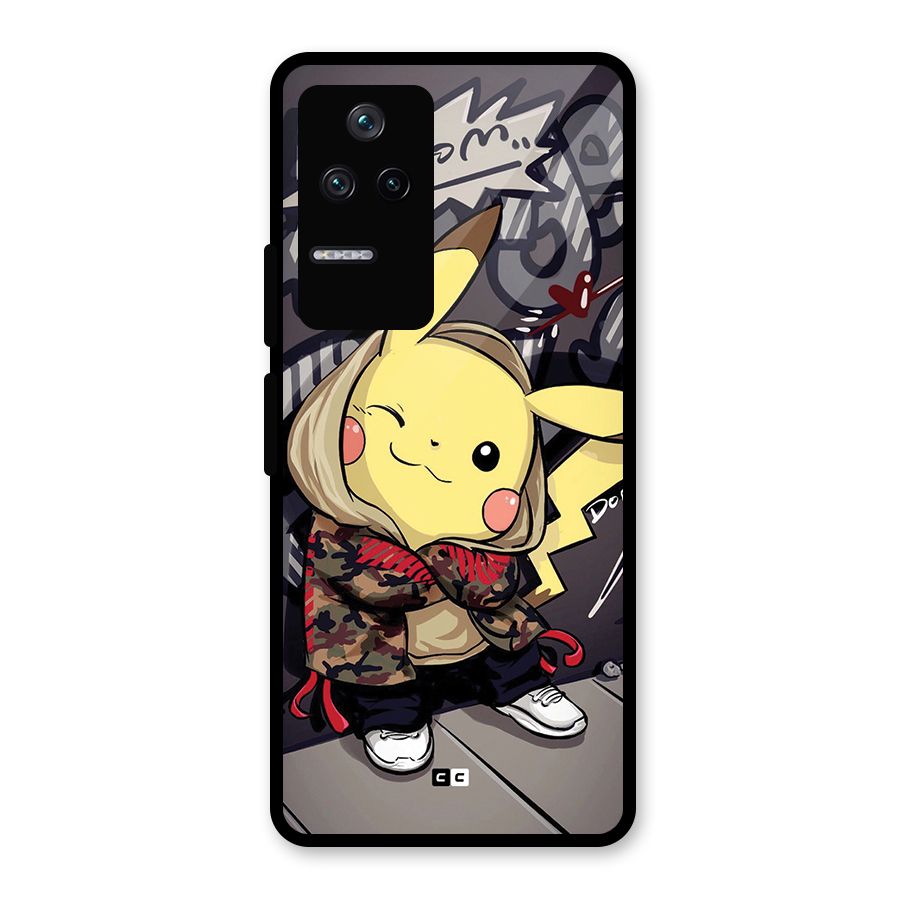 Boom Fun Glass Back Case for Poco F4 5G
